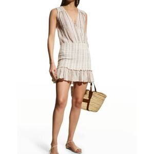 Veronica Beard Cox Smocked Mini Dress Size‎ XL